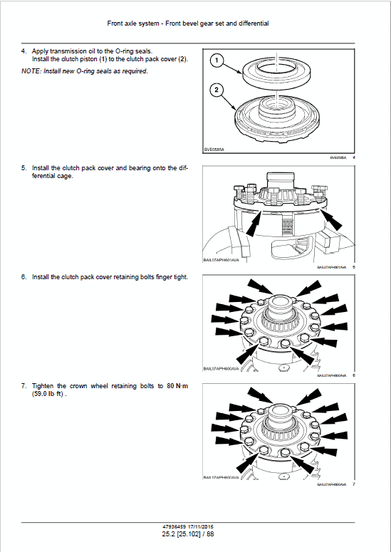 Case Puma 150, 165 CVT Tractor Service Manual Workshop Guide