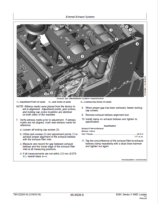 John Deere 824K 4WD Series II Loader Technical Manual (S.N after F664579 -) Workshop Guide