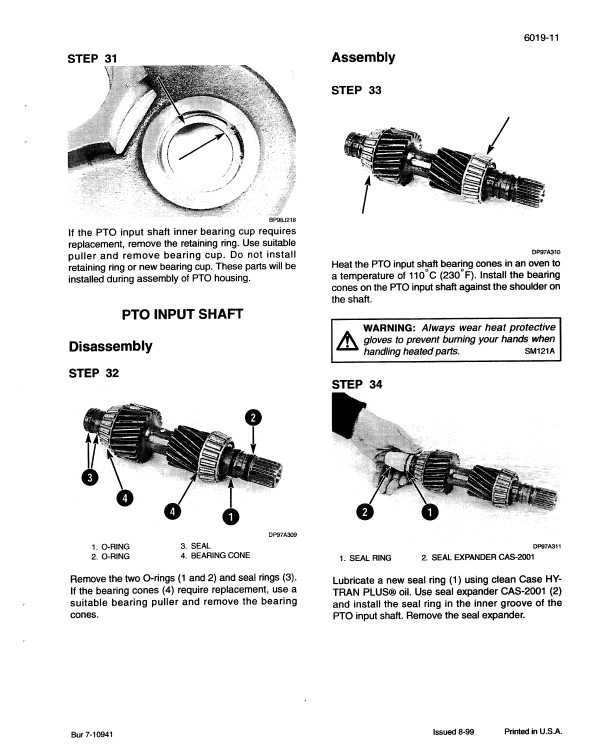 Case MX150, MX170 Tractor Service Manual Workshop Guide