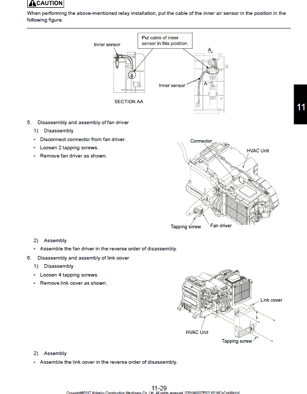 Kobelco SK170LC-10 Hydraulic Excavator Repair Service Manual Workshop Guide