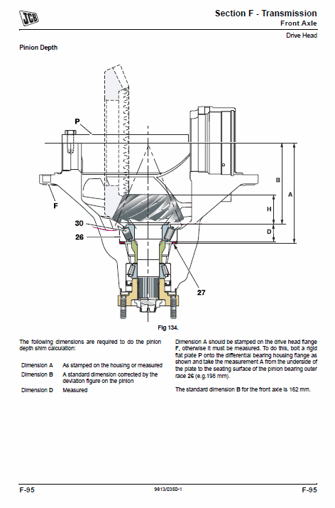 JCB 8280, 8310 Fastrac Service Manual Workshop Guide
