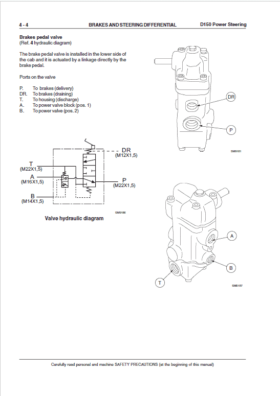 New Holland D150 Crawler Dozer Repair Service Manual Workshop Guide