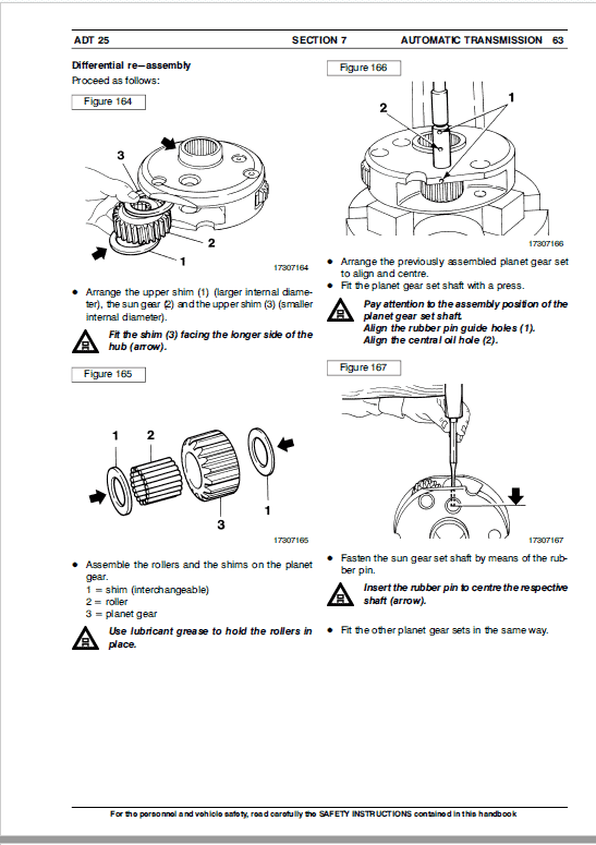 Astra ADT25 Dump Truck Repair Service Manual