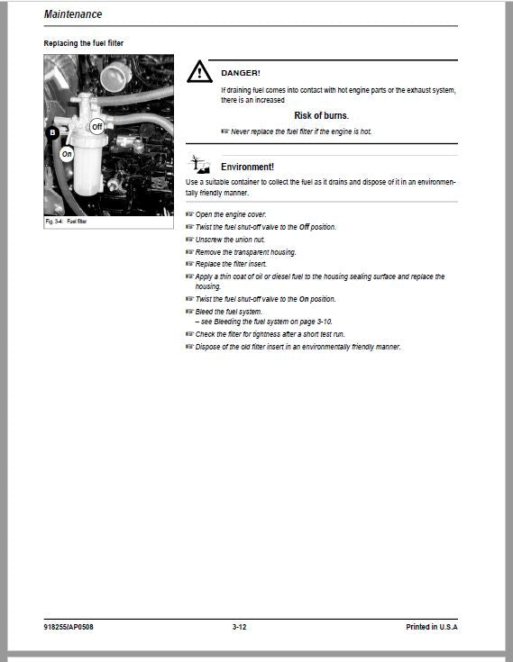 Gehl GE 283Z Compact Excavator Repair Service Manual