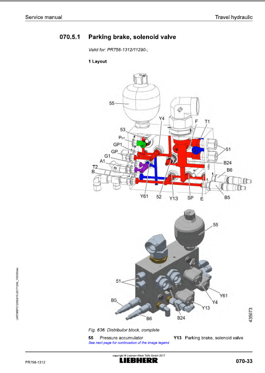 Liebherr PR 756 Crawler Dozer Repair Service Manual
