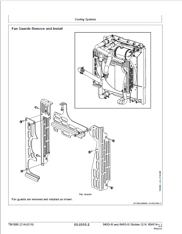 John Deere 640G-III, 648G-III, 460D, 460DG Skidder Repair Manual (S.N after 604614 -) Workshop Guide