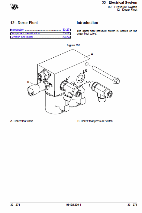 JCB 48Z-1, 51R-1 Mini Digger Excavator Service Manual Workshop Guide
