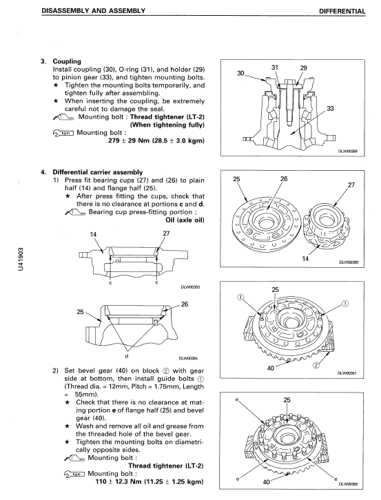 Komatsu WA320-3 Wheel Loader Service Manual Workshop Guide