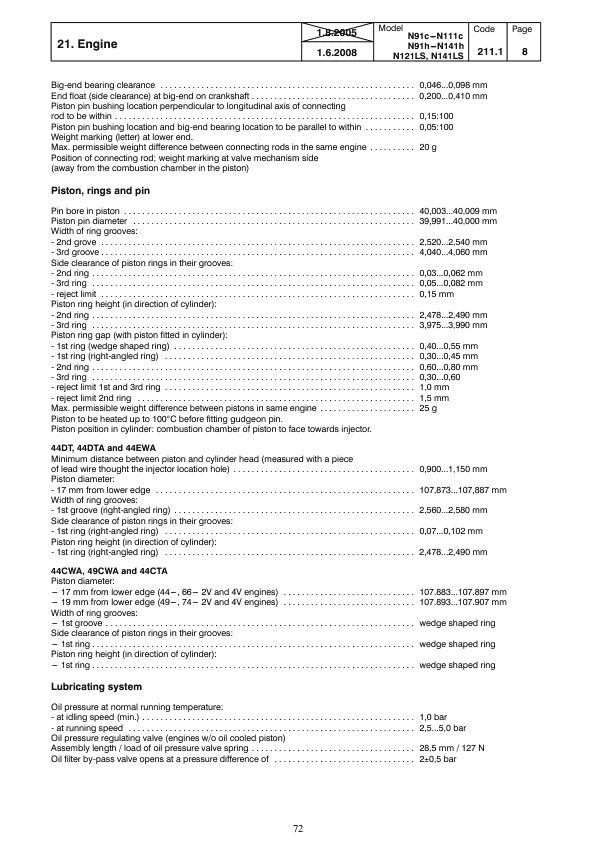 Valtra N82H, H91H, N92H, N101H, N111H, H121H, N141H Tractors Service Repair Manual Workshop Guide