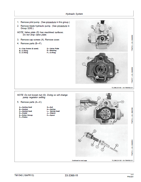 John Deere 190E Excavator Repair Technical Manual Workshop Guide