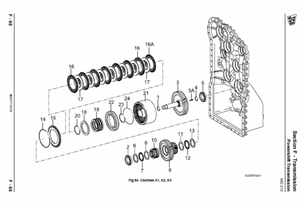 JCB 722 Articulated Dump Truck Service Manual Workshop Guide