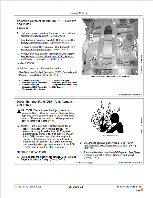 John Deere 848L-II, 948L-II Skidder Repair Technical Manual (S.N F690814 – ) Workshop Guide