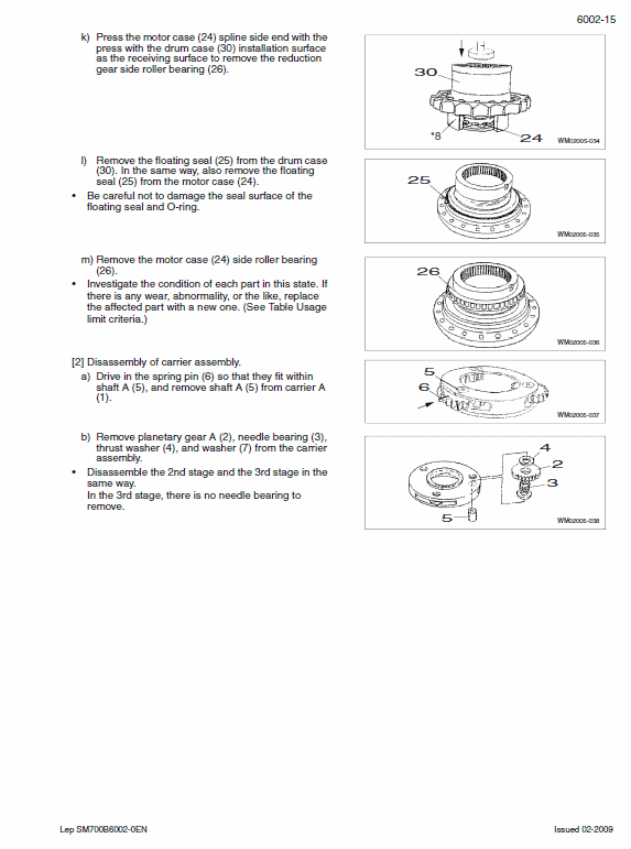 Case CX700B Crawler Excavator Service Manual Workshop Guide