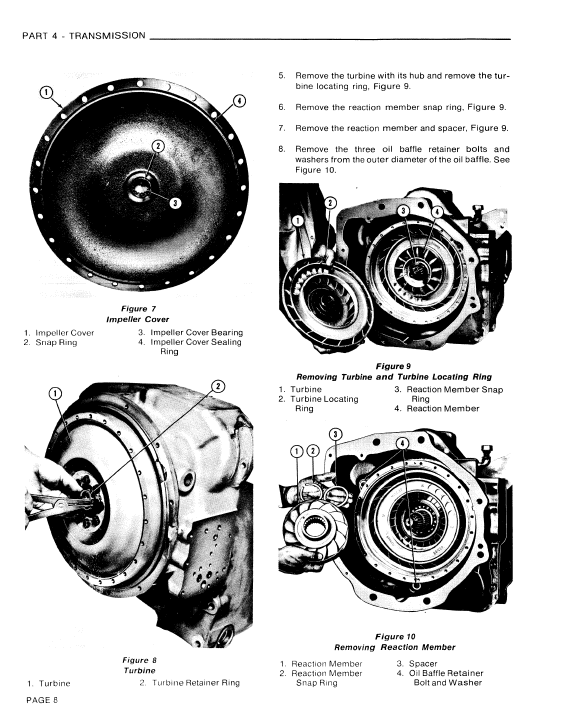 Ford 6500, 7000 Backhoe Loader Service Manual Workshop Guide