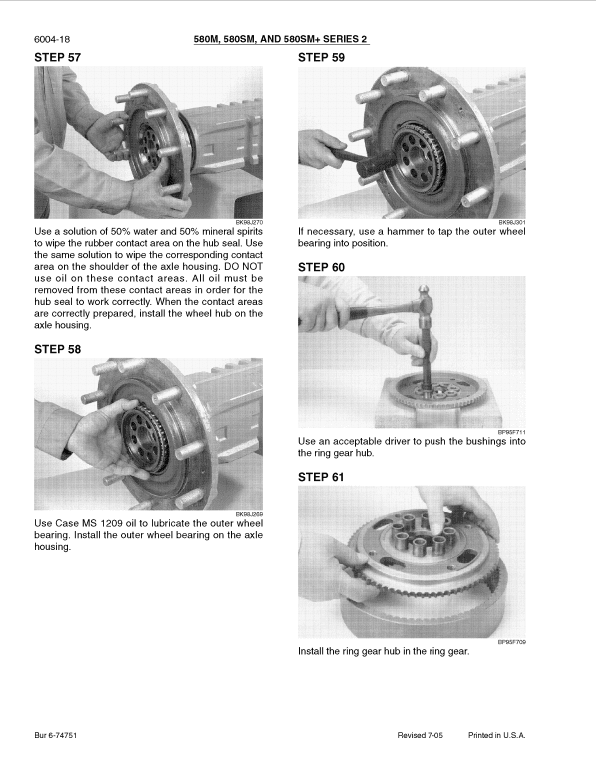 Case M Series 2 Loader Backhoe Service Manual Workshop Guide