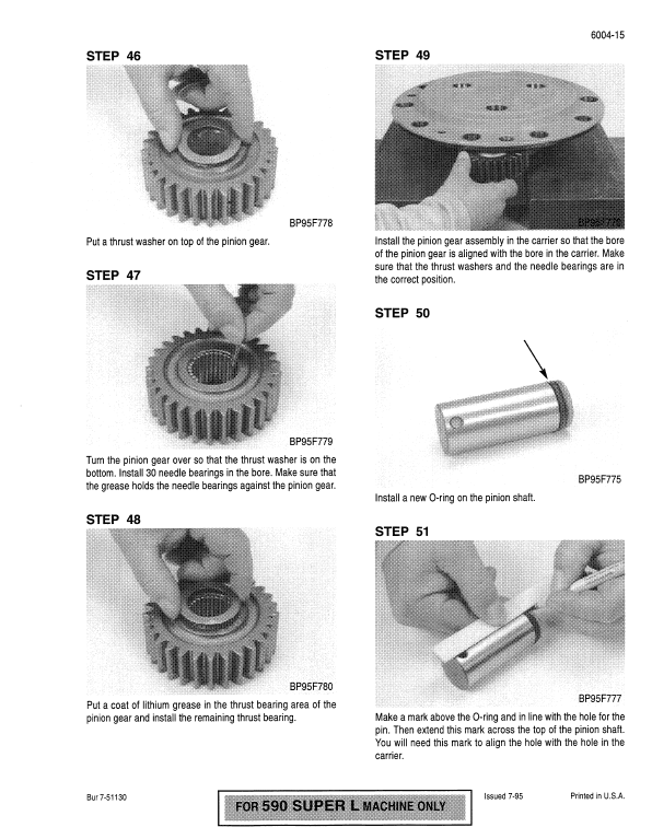Case L Series Loader Backhoe Service Manual Workshop Guide