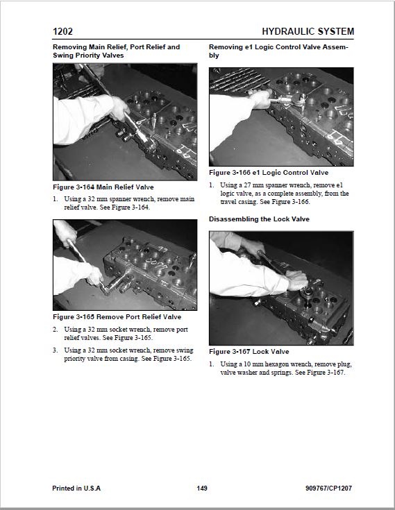 Gehl GE 1202 Crawler Excavator Repair Service Manual Workshop Guide