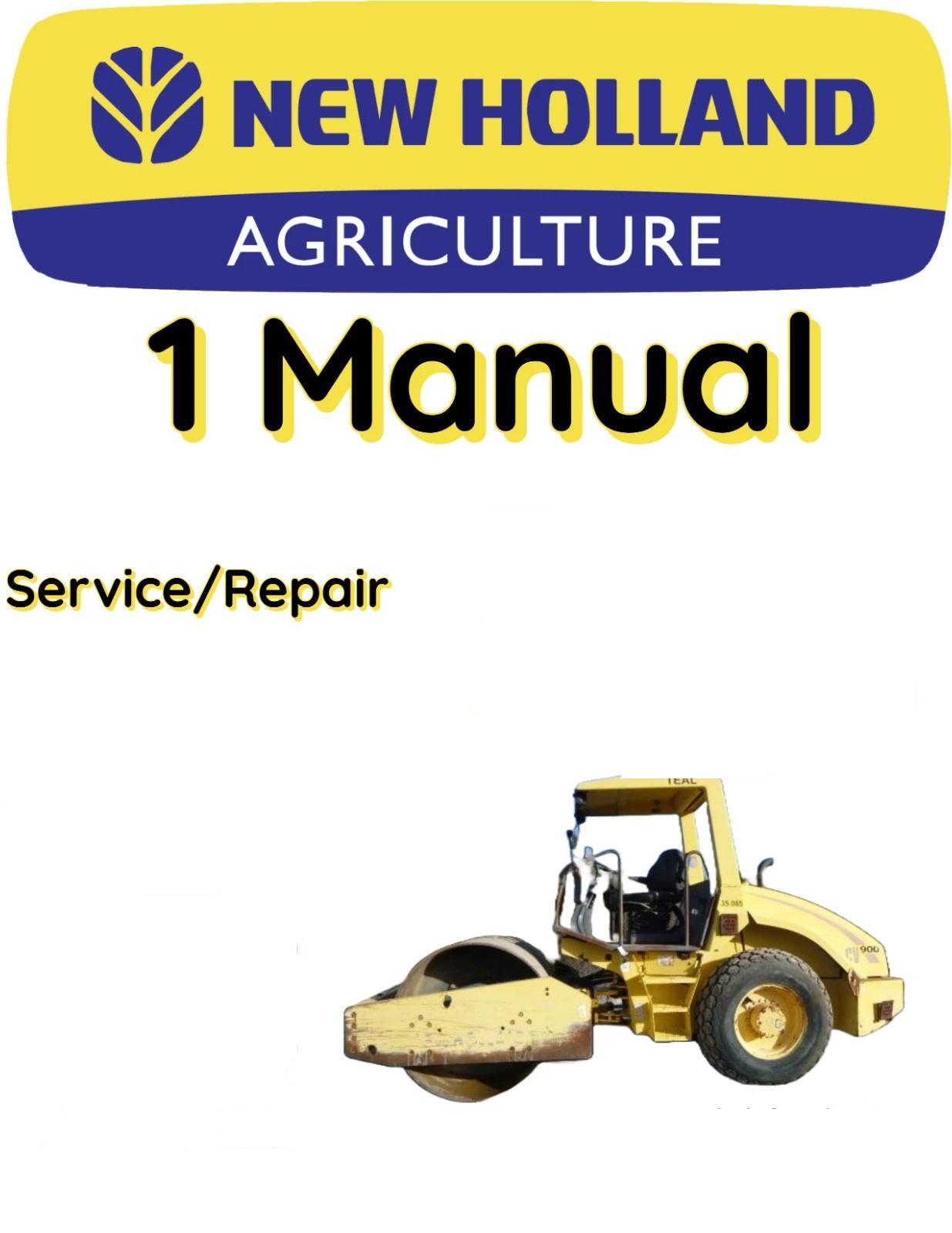 NEW HOLLAND CV2000 COMPACTOR SERVICE REPAIR SHOP MANUAL