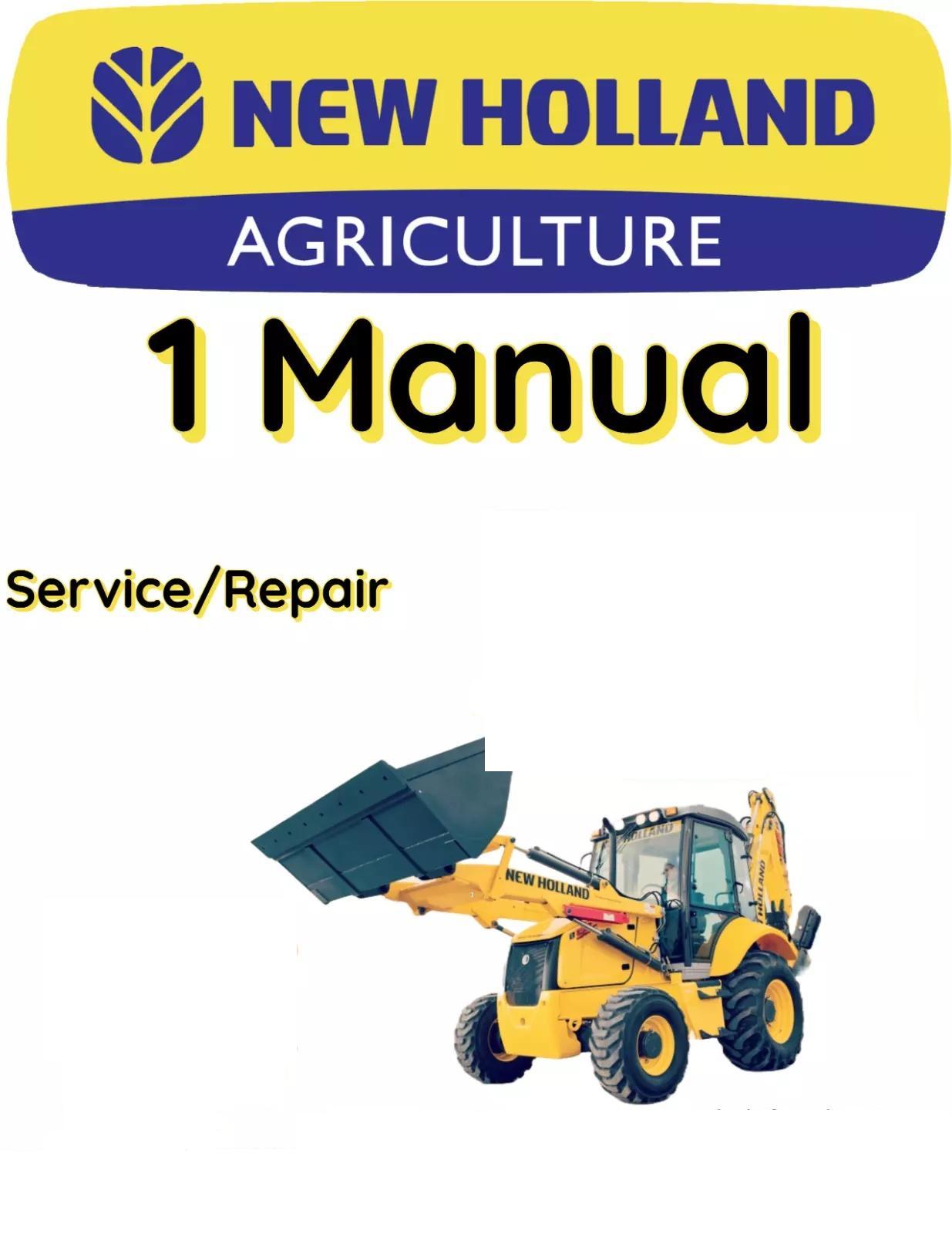 NEW HOLLAND LB620 BACKHOE LOADER MANUAL SERVICE REPAIR SHOP