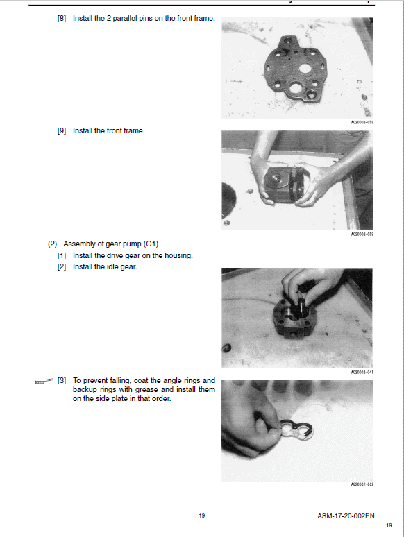 Sumitomo SH75X-3B Hydraulic Excavator Repair Service Manual