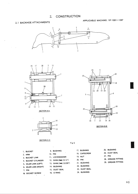 Kobelco MD140BLC Excavator Service Manual Workshop Guide