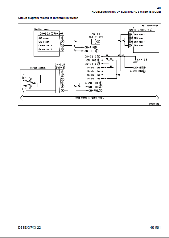 Komatsu D51EXi-22, D51PXi-22 Dozer Service Manual Workshop Guide