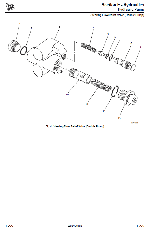 JCB 25G, 30G, 25D, 30D, 35D TLT Lift Teletruk Service Manual Workshop Guide