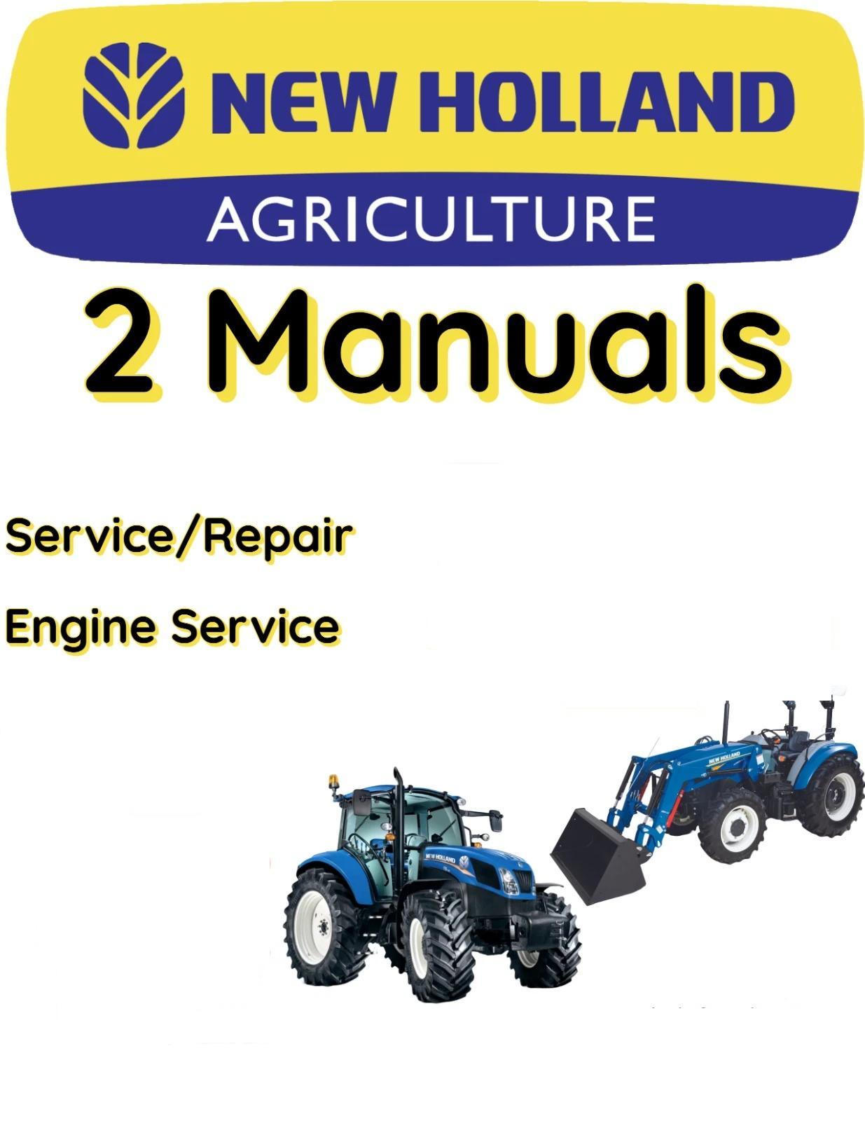 NEW HOLLAND T7.175 TRACTOR MANUAL SERVICE SHOP ENGINE REPAIR