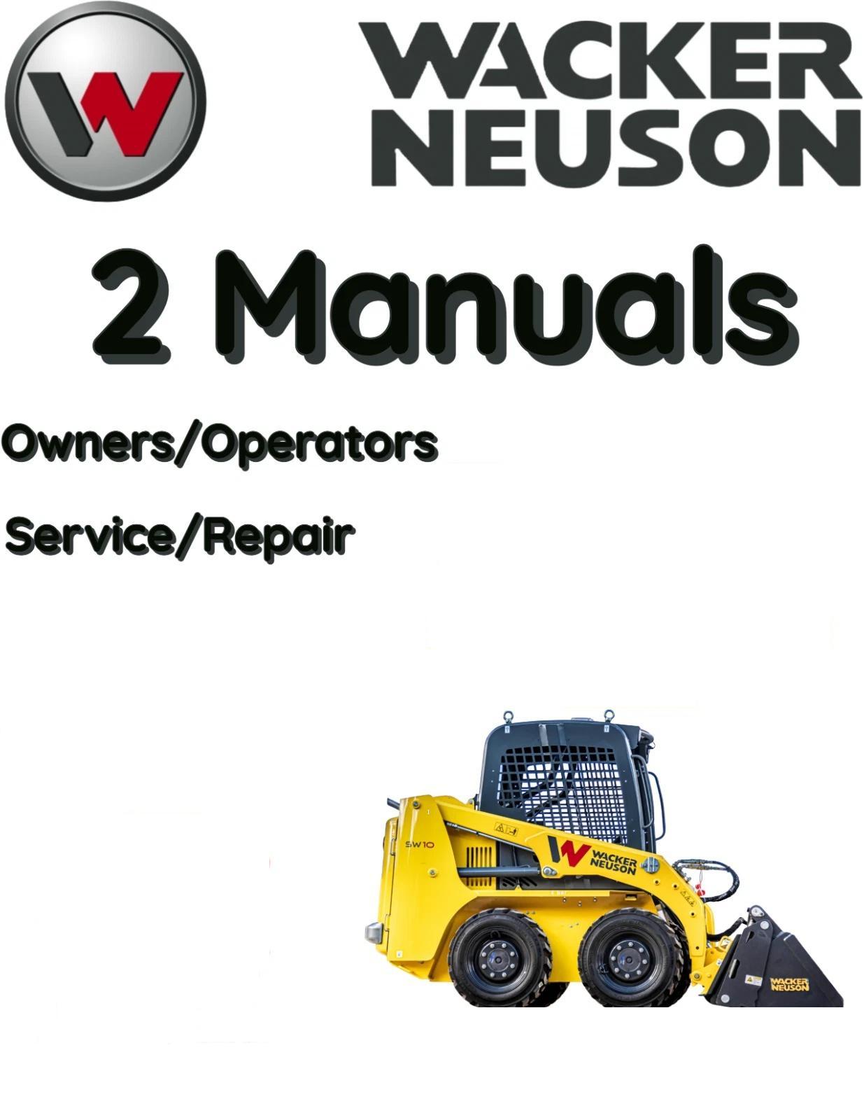 WACKER NEUSON ST45 TRACKED SKID STEER OPERATORS SERVICE REPAIR MANUAL