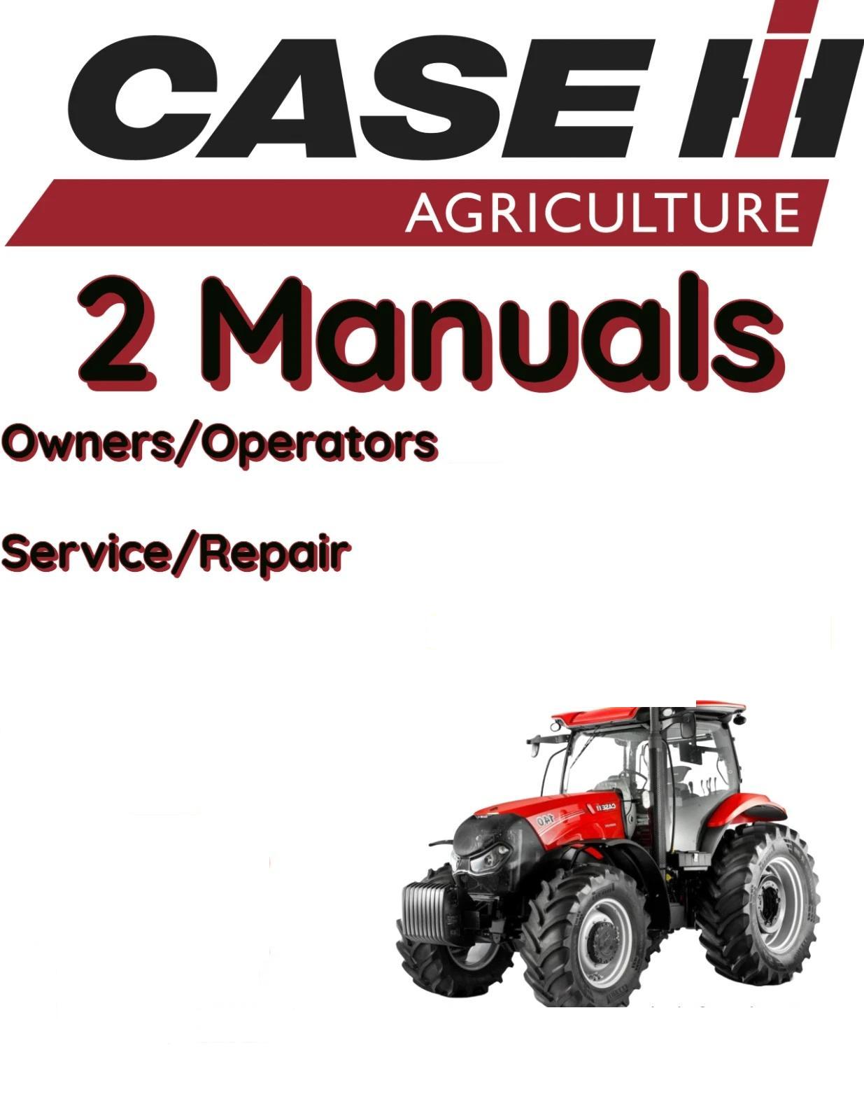CASE IH MAXXUM PRO 140 TRACTOR MANUAL OPERATORS SERVICE REPAIR OWNERS