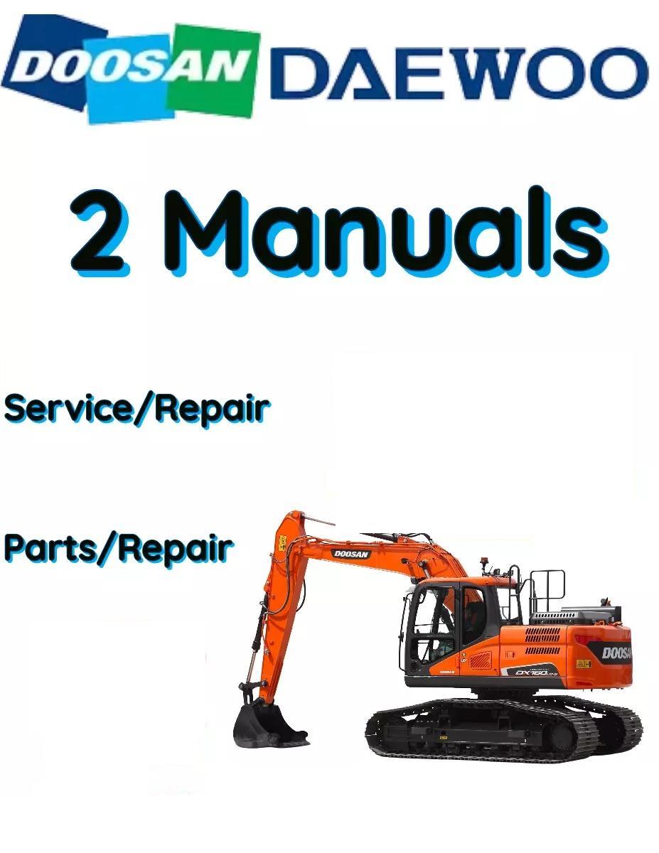 DOOSAN-DAEWOO DX15 CRAWLER EXCAVATOR SERVICE PARTS REPAIR SHOP MANUAL