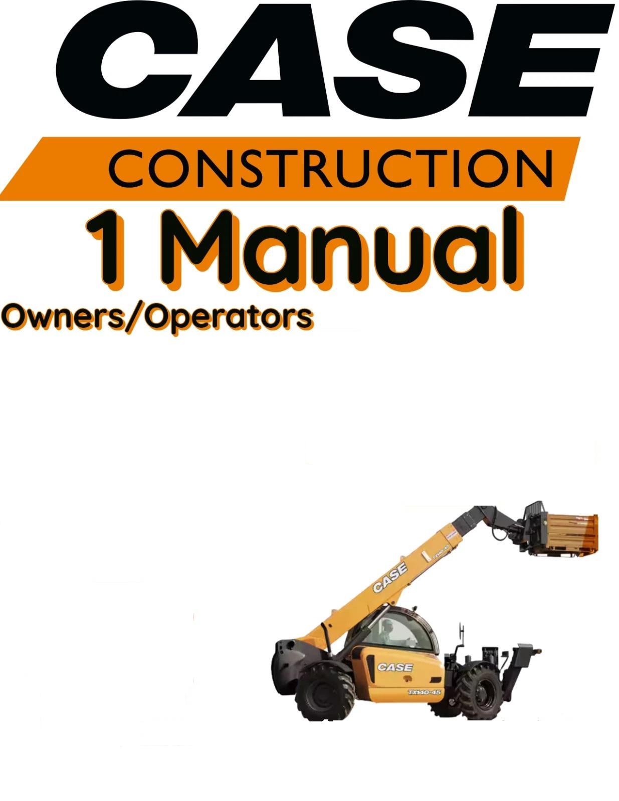 CASE 525 FARMLIFT TELESCOPIC HANDLER OWNERS OPERATORS MANUAL