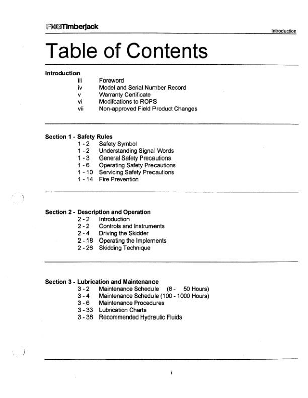 John Deere 300C, 400C, 380C, 450C, 480C Skidders Operator’s Manuals (701572400) Workshop Guide