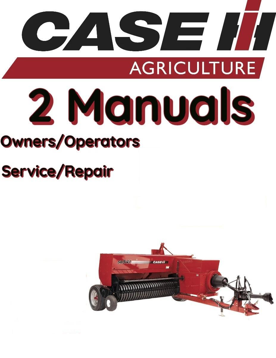 CASE IH SBX520 SQUARE BALER MANUAL OWNER SHOP SERVICE REPAIR SHOP