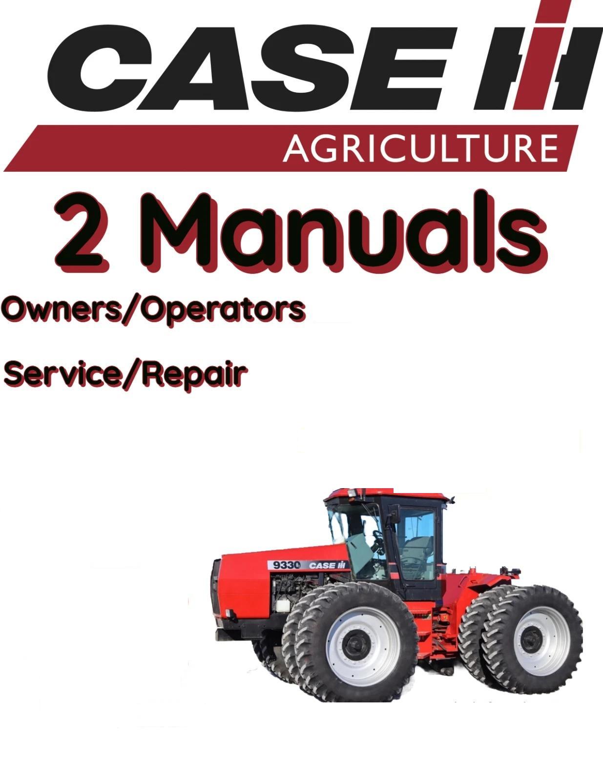 CASE IH 9130 TRACTOR MANUAL OPERATOR SERVICE REPAIR OWNER