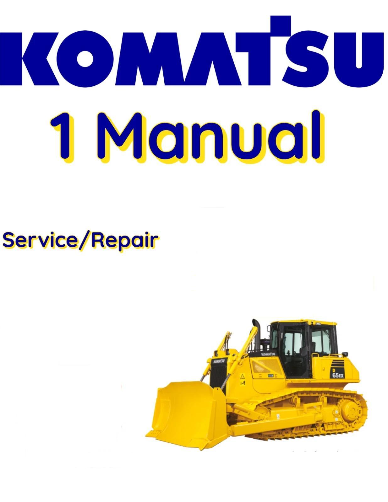 KOMATSU D31PLL-18 BULLDOZER SERVICE REPAIR SHOP MANUAL