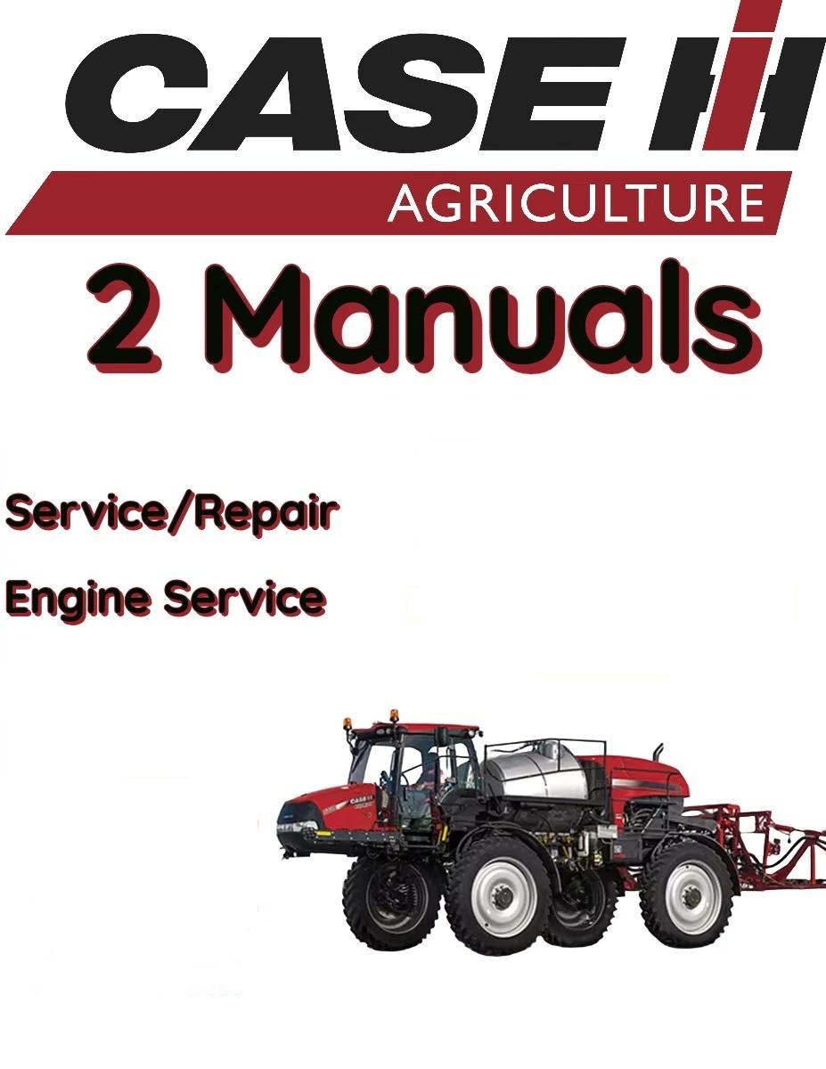 CASE IH 3300 PATRIOT SPRAYER MANUAL SERVICE ENGINE REPAIR