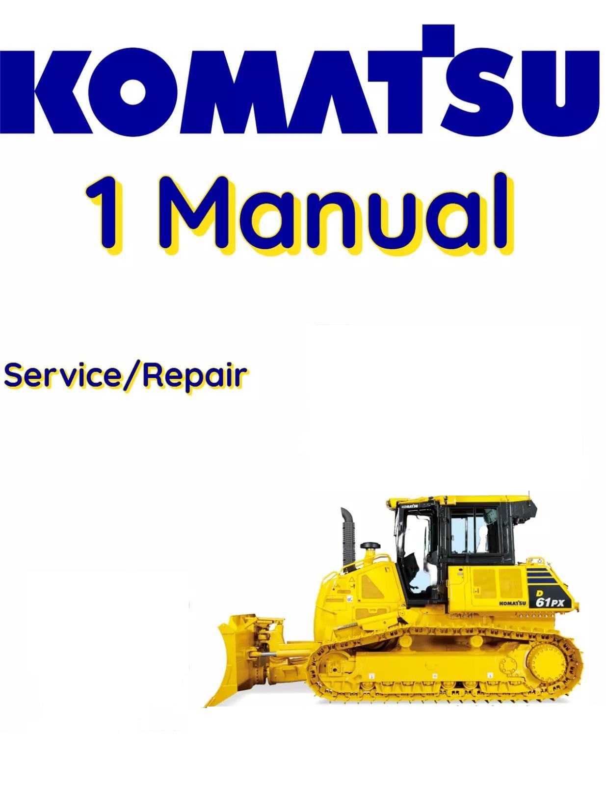 KOMATSU TD-8E BULLDOZER SERVICE REPAIR SHOP MANUAL