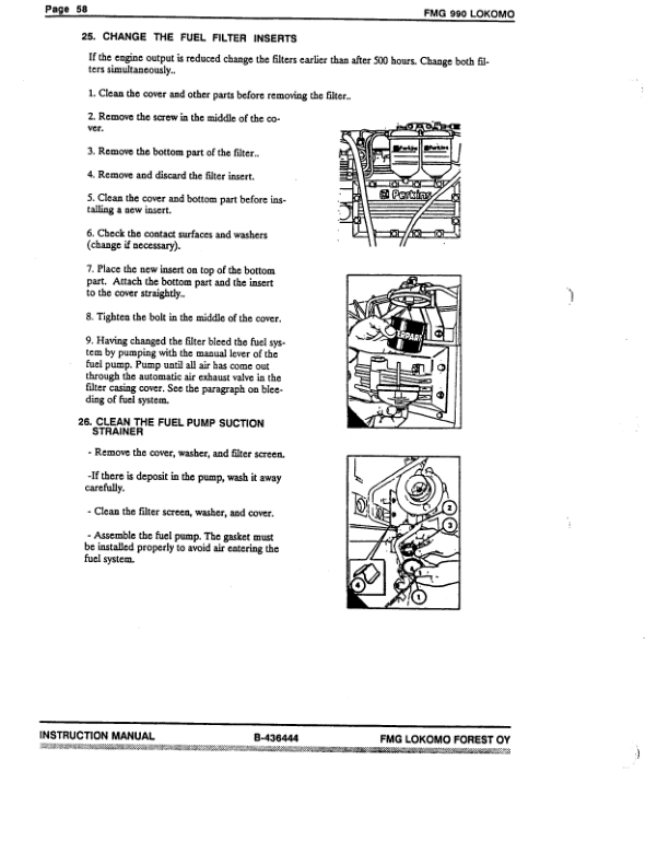 John Deere 990 Wheeled Harvesters Operator’s Manuals (9900158) Workshop Guide