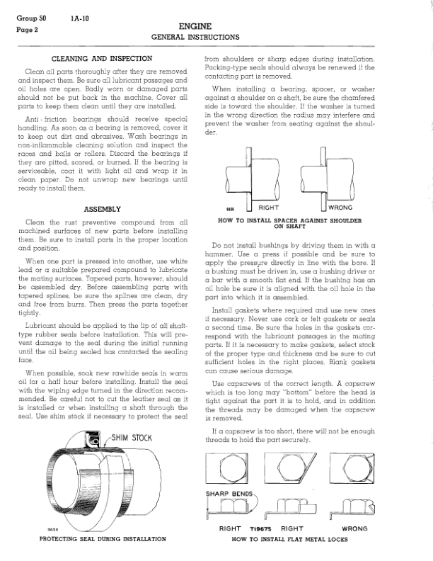 Caterpillar CAT D337, D337F Marine Engine Service Repair Manual (SN 37B1 & Up, 38B1 & Up)