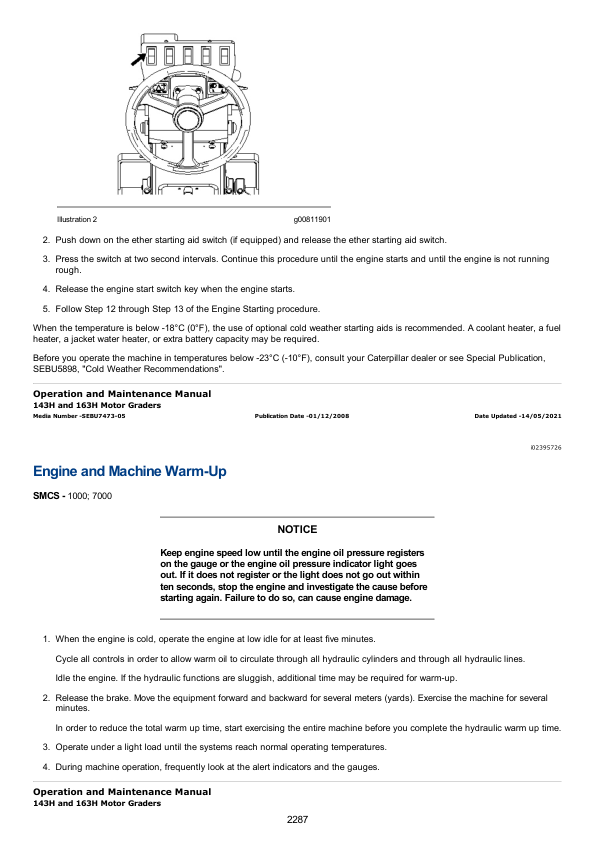 Caterpillar CAT 143H Motor Grader Service Repair Manual (APN00001 and up)