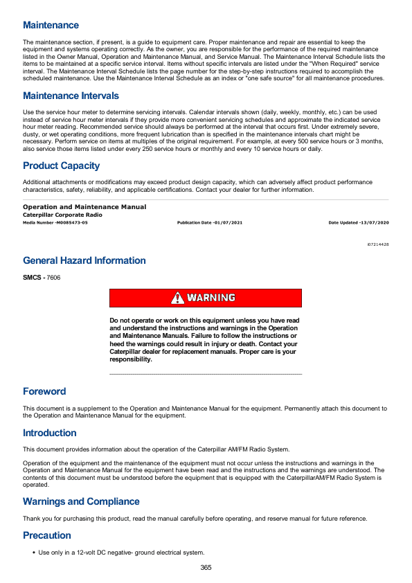 Caterpillar CAT 301.4C Mini Hydraulic Excavator Service Repair Manual (LJK00001 and up)