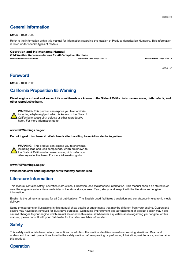 Caterpillar CAT 304E Mini Hydraulic Excavator Service Repair Manual (TSR00001 and up) Workshop Guide