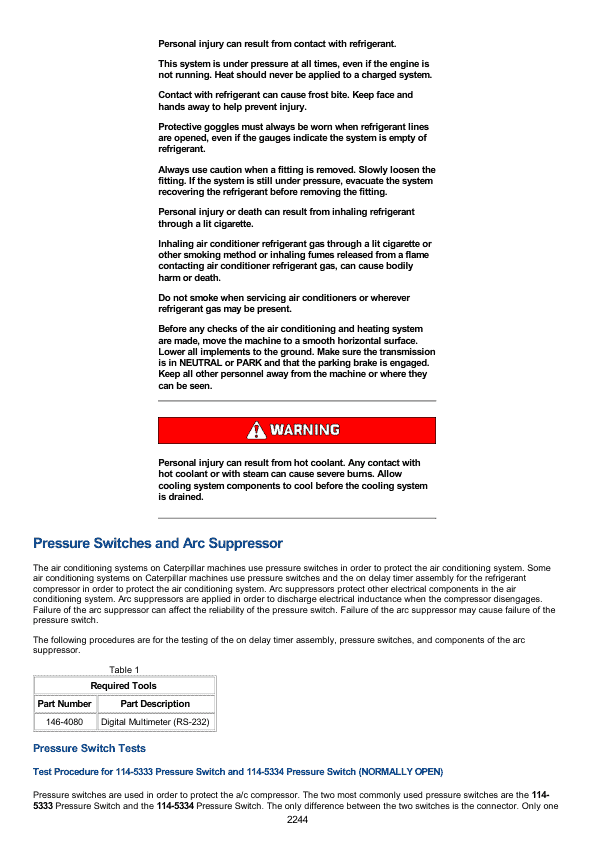 Caterpillar CAT 305E2 CR Mini Hydraulic Excavator Service Repair Manual (DJX00001 and up)