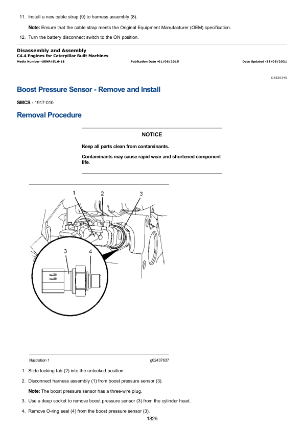 Caterpillar CAT 320 Excavator Service Repair Manual (HEX00001 and up)