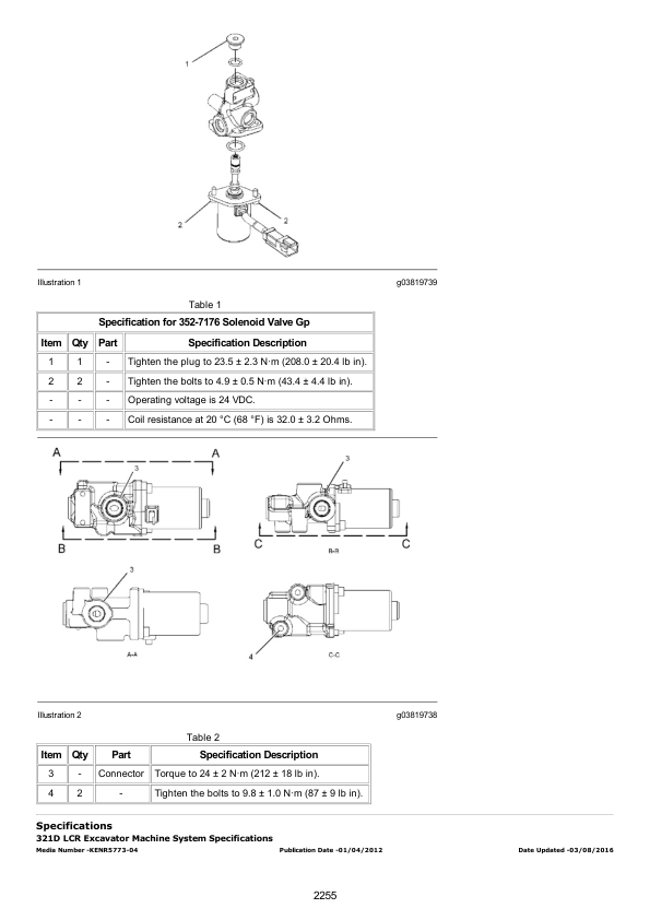 Caterpillar CAT 321D LCR Excavator Service Repair Manual (MPG00001 and up)