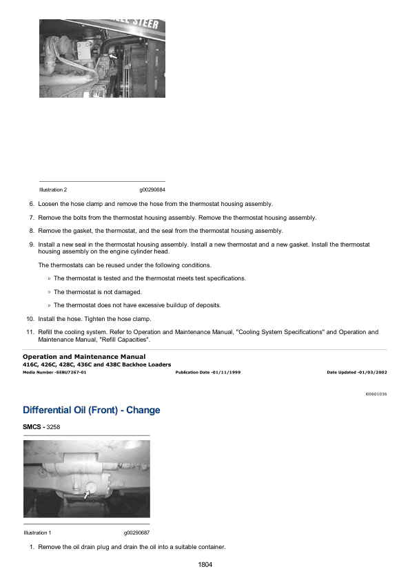 Caterpillar CAT 428C Backhoe Loader Service Repair Manual (2CR19310 and up)