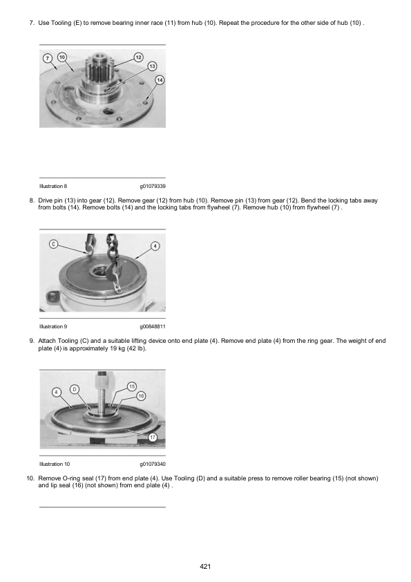 Caterpillar CAT 623G Wheel Scraper Service Repair Manual (DBY00001 and up)