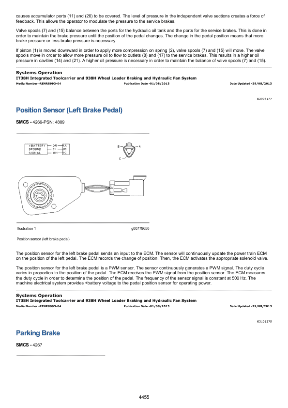 Caterpillar CAT 938H Wheel Loader Service Repair Manual (LKM00001 and up)