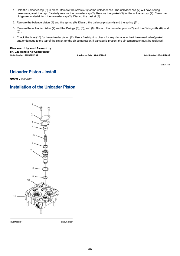 Caterpillar CAT C11 Truck Engine Service Repair Manual (KCA00001 and up) Workshop Guide